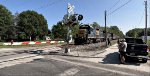 CSX 2727 approaches Spieth Rd.